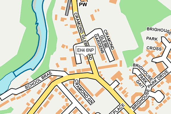 EH4 6NP map - OS OpenMap – Local (Ordnance Survey) EH4 6NP map - OS OpenMap – Local (Ordnance Survey)