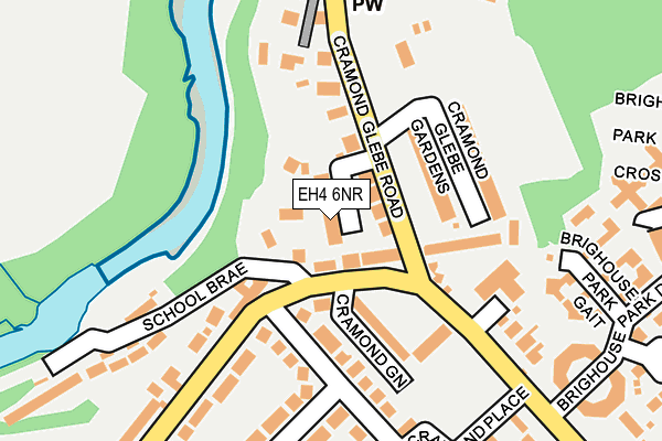 EH4 6NR map - OS OpenMap – Local (Ordnance Survey) EH4 6NR map - OS OpenMap – Local (Ordnance Survey)