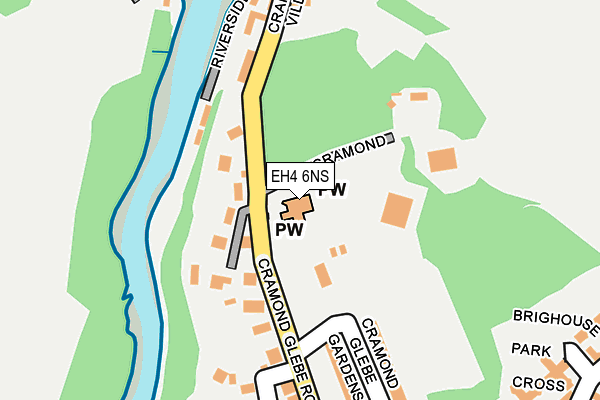 EH4 6NS map - OS OpenMap – Local (Ordnance Survey) EH4 6NS map - OS OpenMap – Local (Ordnance Survey)