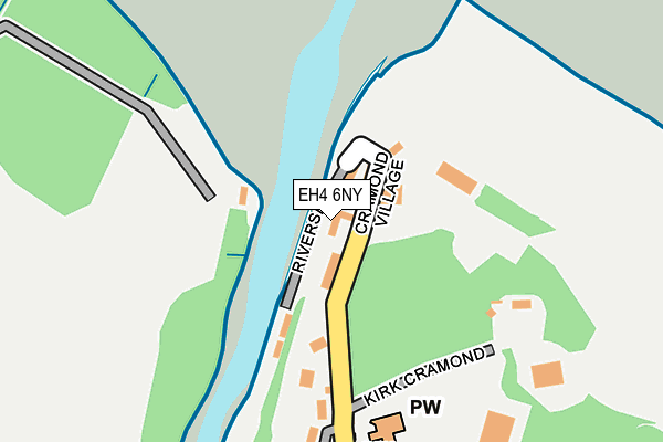 EH4 6NY map - OS OpenMap – Local (Ordnance Survey) EH4 6NY map - OS OpenMap – Local (Ordnance Survey)