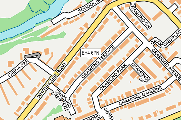 EH4 6PN map - OS OpenMap – Local (Ordnance Survey) EH4 6PN map - OS OpenMap – Local (Ordnance Survey)