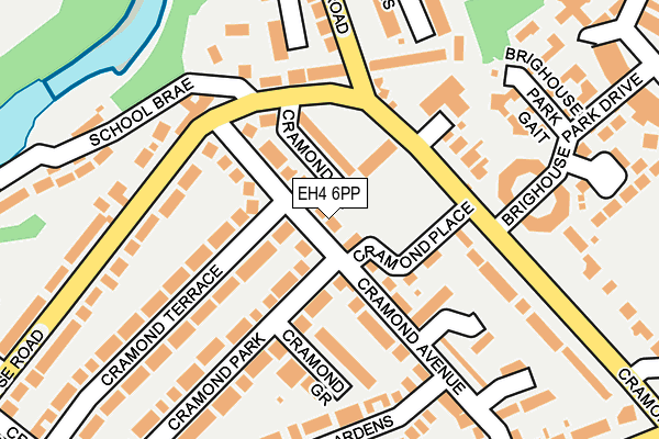 EH4 6PP map - OS OpenMap – Local (Ordnance Survey) EH4 6PP map - OS OpenMap – Local (Ordnance Survey)