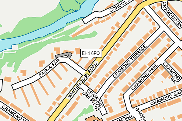 EH4 6PQ map - OS OpenMap – Local (Ordnance Survey) EH4 6PQ map - OS OpenMap – Local (Ordnance Survey)