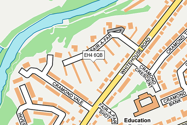 EH4 6QB map - OS OpenMap – Local (Ordnance Survey) EH4 6QB map - OS OpenMap – Local (Ordnance Survey)