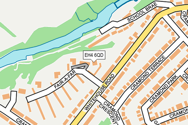 EH4 6QD map - OS OpenMap – Local (Ordnance Survey) EH4 6QD map - OS OpenMap – Local (Ordnance Survey)