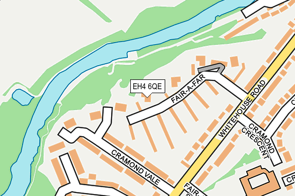 EH4 6QE map - OS OpenMap – Local (Ordnance Survey) EH4 6QE map - OS OpenMap – Local (Ordnance Survey)