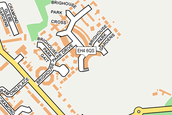 EH4 6QS map - OS OpenMap – Local (Ordnance Survey) EH4 6QS map - OS OpenMap – Local (Ordnance Survey)