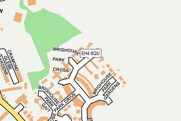 EH4 6QU map - OS OpenMap – Local (Ordnance Survey) EH4 6QU map - OS OpenMap – Local (Ordnance Survey)