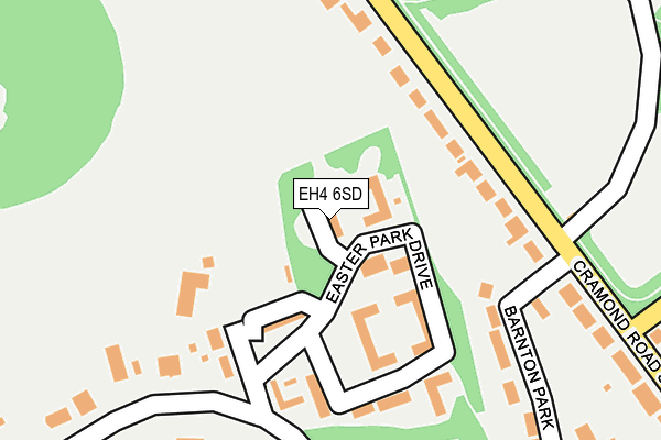 EH4 6SD map - OS OpenMap – Local (Ordnance Survey) EH4 6SD map - OS OpenMap – Local (Ordnance Survey)
