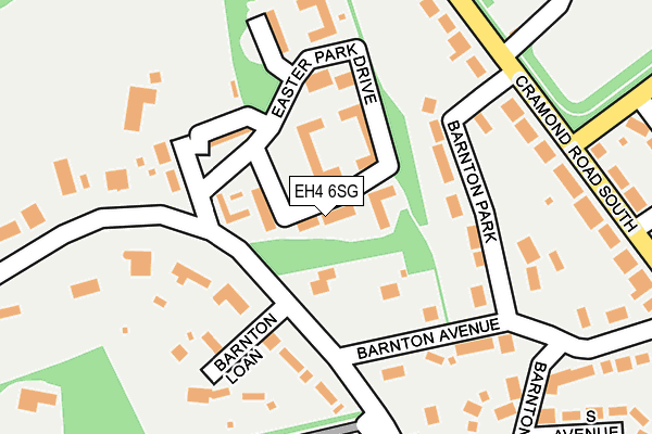 EH4 6SG map - OS OpenMap – Local (Ordnance Survey) EH4 6SG map - OS OpenMap – Local (Ordnance Survey)