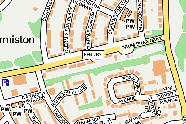EH4 7BY map - OS OpenMap – Local (Ordnance Survey) EH4 7BY map - OS OpenMap – Local (Ordnance Survey)