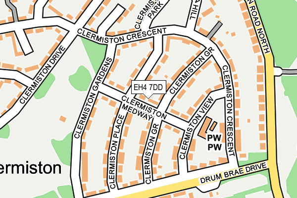 EH4 7DD map - OS OpenMap – Local (Ordnance Survey) EH4 7DD map - OS OpenMap – Local (Ordnance Survey)