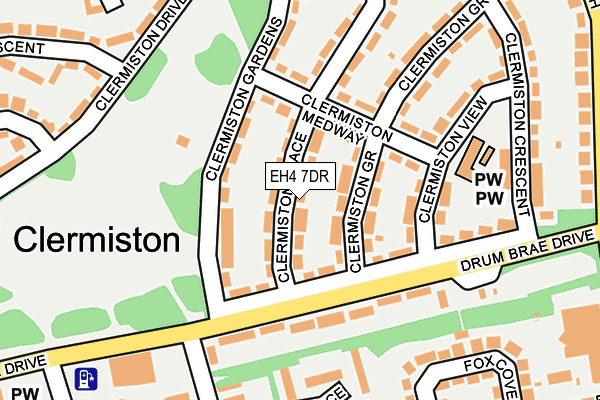 EH4 7DR map - OS OpenMap – Local (Ordnance Survey) EH4 7DR map - OS OpenMap – Local (Ordnance Survey)