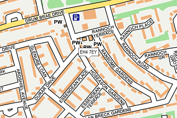 EH4 7EY map - OS OpenMap – Local (Ordnance Survey) EH4 7EY map - OS OpenMap – Local (Ordnance Survey)