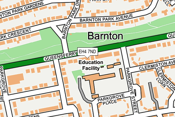 EH4 7ND map - OS OpenMap – Local (Ordnance Survey) EH4 7ND map - OS OpenMap – Local (Ordnance Survey)