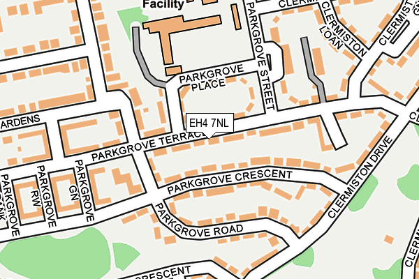 EH4 7NL map - OS OpenMap – Local (Ordnance Survey) EH4 7NL map - OS OpenMap – Local (Ordnance Survey)