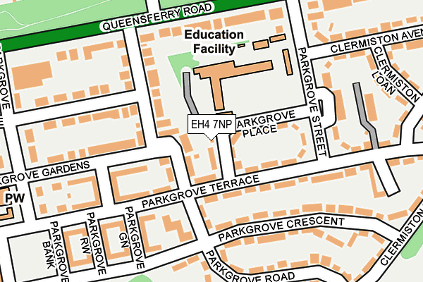 EH4 7NP map - OS OpenMap – Local (Ordnance Survey) EH4 7NP map - OS OpenMap – Local (Ordnance Survey)