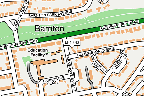 EH4 7NS map - OS OpenMap – Local (Ordnance Survey) EH4 7NS map - OS OpenMap – Local (Ordnance Survey)