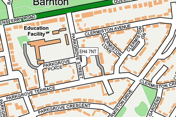 EH4 7NT map - OS OpenMap – Local (Ordnance Survey) EH4 7NT map - OS OpenMap – Local (Ordnance Survey)