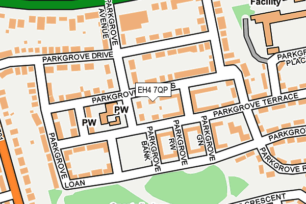 EH4 7QP map - OS OpenMap – Local (Ordnance Survey) EH4 7QP map - OS OpenMap – Local (Ordnance Survey)