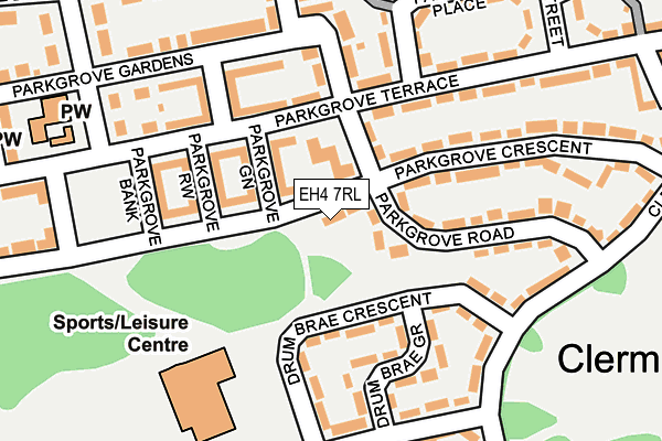 EH4 7RL map - OS OpenMap – Local (Ordnance Survey) EH4 7RL map - OS OpenMap – Local (Ordnance Survey)