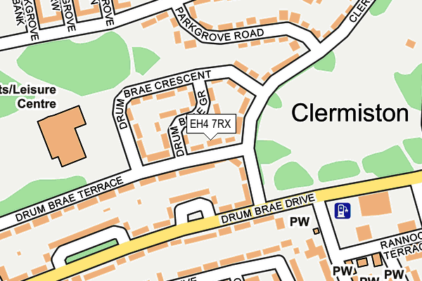 EH4 7RX map - OS OpenMap – Local (Ordnance Survey) EH4 7RX map - OS OpenMap – Local (Ordnance Survey)