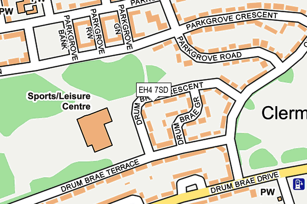 EH4 7SD map - OS OpenMap – Local (Ordnance Survey) EH4 7SD map - OS OpenMap – Local (Ordnance Survey)