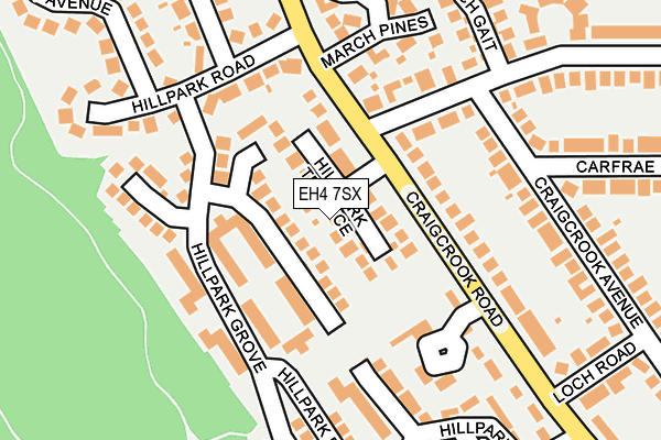 EH4 7SX map - OS OpenMap – Local (Ordnance Survey) EH4 7SX map - OS OpenMap – Local (Ordnance Survey)