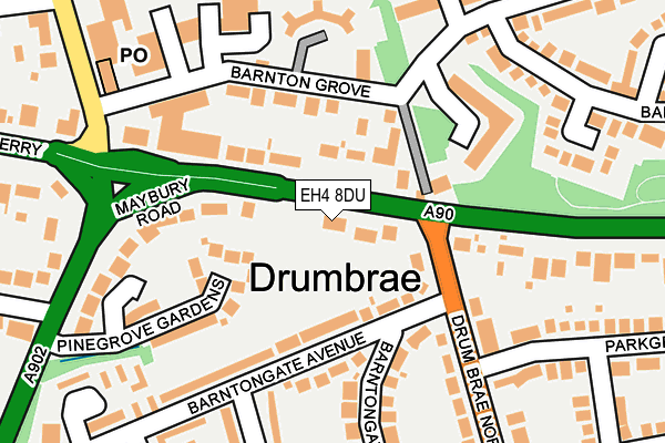 EH4 8DU map - OS OpenMap – Local (Ordnance Survey) EH4 8DU map - OS OpenMap – Local (Ordnance Survey)