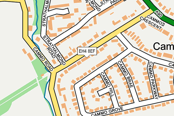 EH4 8EF map - OS OpenMap – Local (Ordnance Survey) EH4 8EF map - OS OpenMap – Local (Ordnance Survey)