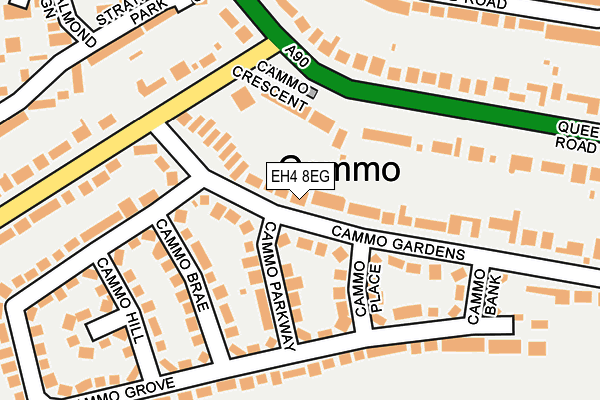 EH4 8EG map - OS OpenMap – Local (Ordnance Survey) EH4 8EG map - OS OpenMap – Local (Ordnance Survey)