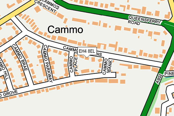 EH4 8EL map - OS OpenMap – Local (Ordnance Survey) EH4 8EL map - OS OpenMap – Local (Ordnance Survey)