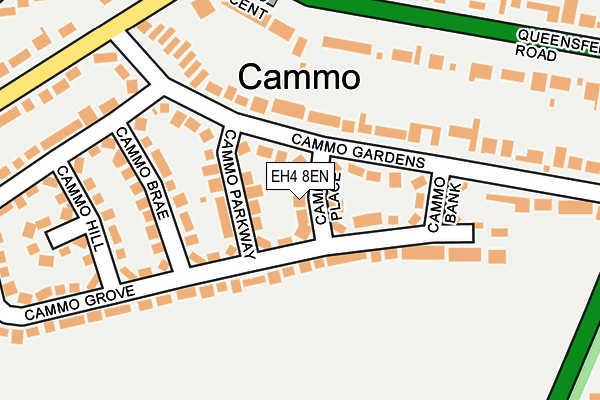 EH4 8EN map - OS OpenMap – Local (Ordnance Survey) EH4 8EN map - OS OpenMap – Local (Ordnance Survey)