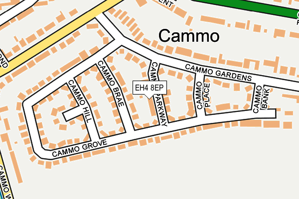 EH4 8EP map - OS OpenMap – Local (Ordnance Survey) EH4 8EP map - OS OpenMap – Local (Ordnance Survey)