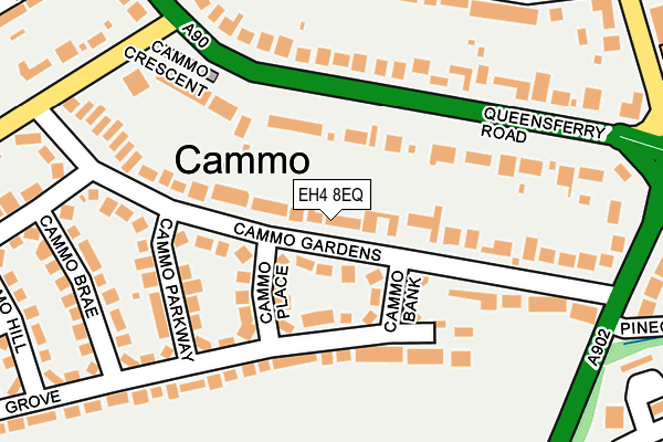 EH4 8EQ map - OS OpenMap – Local (Ordnance Survey) EH4 8EQ map - OS OpenMap – Local (Ordnance Survey)