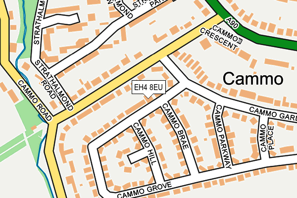 EH4 8EU map - OS OpenMap – Local (Ordnance Survey) EH4 8EU map - OS OpenMap – Local (Ordnance Survey)