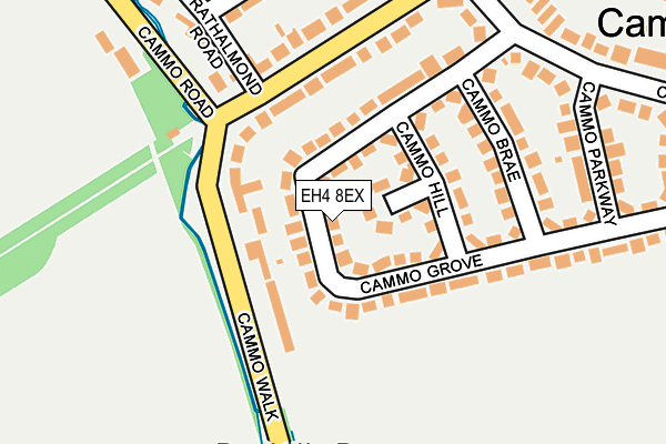 EH4 8EX map - OS OpenMap – Local (Ordnance Survey) EH4 8EX map - OS OpenMap – Local (Ordnance Survey)