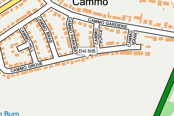 EH4 8HB map - OS OpenMap – Local (Ordnance Survey) EH4 8HB map - OS OpenMap – Local (Ordnance Survey)