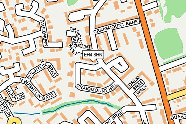 EH4 8HN map - OS OpenMap – Local (Ordnance Survey) EH4 8HN map - OS OpenMap – Local (Ordnance Survey)