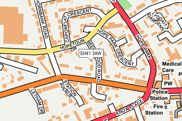 EH41 3AW map - OS OpenMap – Local (Ordnance Survey) EH41 3AW map - OS OpenMap – Local (Ordnance Survey)