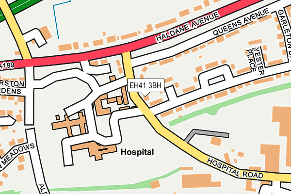EH41 3BH map - OS OpenMap – Local (Ordnance Survey) EH41 3BH map - OS OpenMap – Local (Ordnance Survey)