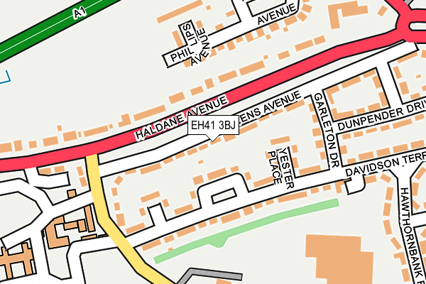 EH41 3BJ map - OS OpenMap – Local (Ordnance Survey) EH41 3BJ map - OS OpenMap – Local (Ordnance Survey)
