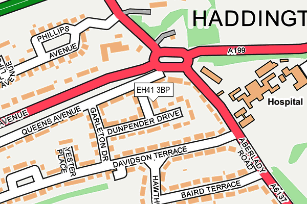 EH41 3BP map - OS OpenMap – Local (Ordnance Survey) EH41 3BP map - OS OpenMap – Local (Ordnance Survey)