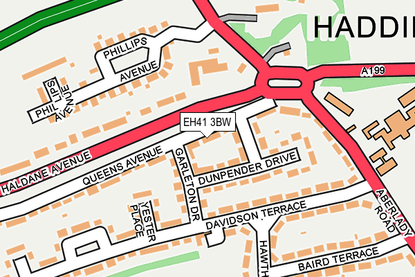 EH41 3BW map - OS OpenMap – Local (Ordnance Survey) EH41 3BW map - OS OpenMap – Local (Ordnance Survey)