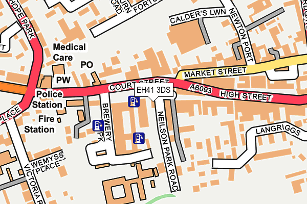 EH41 3DS map - OS OpenMap – Local (Ordnance Survey) EH41 3DS map - OS OpenMap – Local (Ordnance Survey)