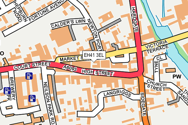 EH41 3EL map - OS OpenMap – Local (Ordnance Survey) EH41 3EL map - OS OpenMap – Local (Ordnance Survey)