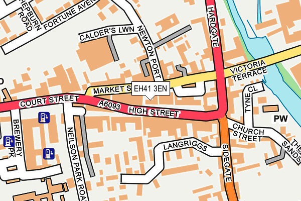 EH41 3EN map - OS OpenMap – Local (Ordnance Survey) EH41 3EN map - OS OpenMap – Local (Ordnance Survey)