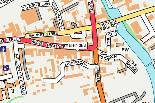 EH41 3ES map - OS OpenMap – Local (Ordnance Survey) EH41 3ES map - OS OpenMap – Local (Ordnance Survey)