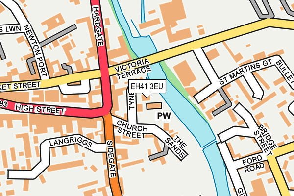 EH41 3EU map - OS OpenMap – Local (Ordnance Survey) EH41 3EU map - OS OpenMap – Local (Ordnance Survey)