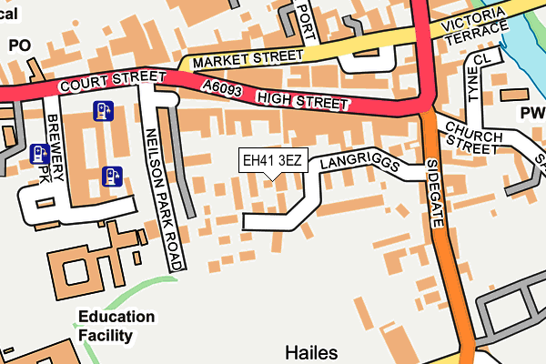 EH41 3EZ map - OS OpenMap – Local (Ordnance Survey) EH41 3EZ map - OS OpenMap – Local (Ordnance Survey)